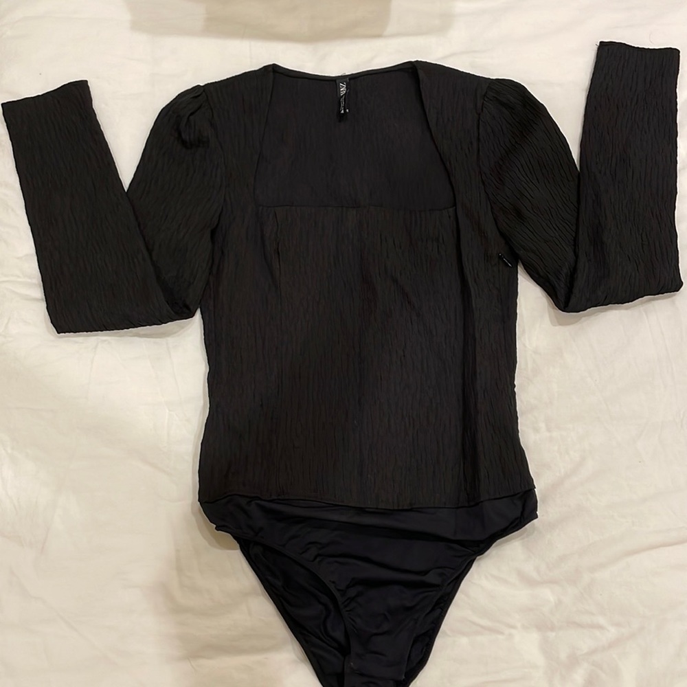 Zara Black Bodysuit size Medium